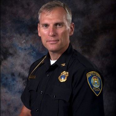 Portrait of Battle Creek Police Chief Jim Blocker
