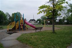 Playground equipment at Sam J. Stellrecht Park