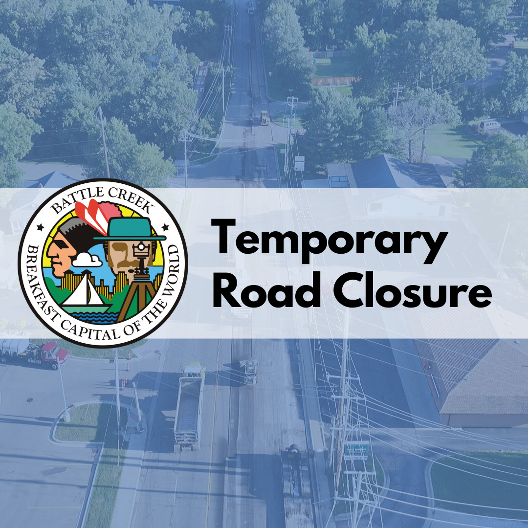 Temporary Road Closure graphic