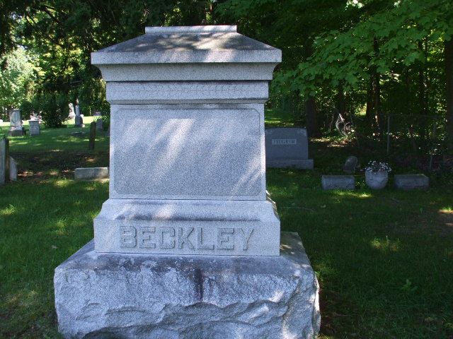 Beckley Family Monument