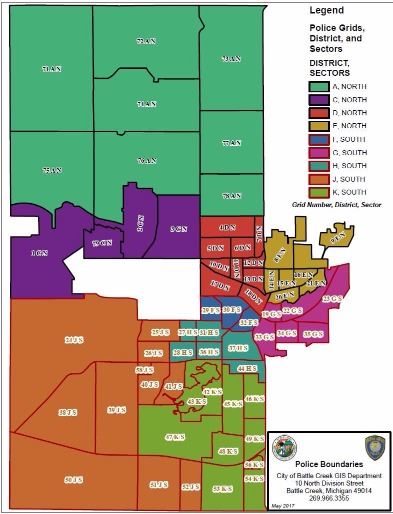 Police Department districts