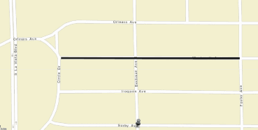 Wentworth Avenue marked on city map