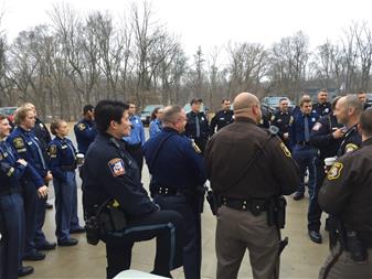 Shop with a Cop event